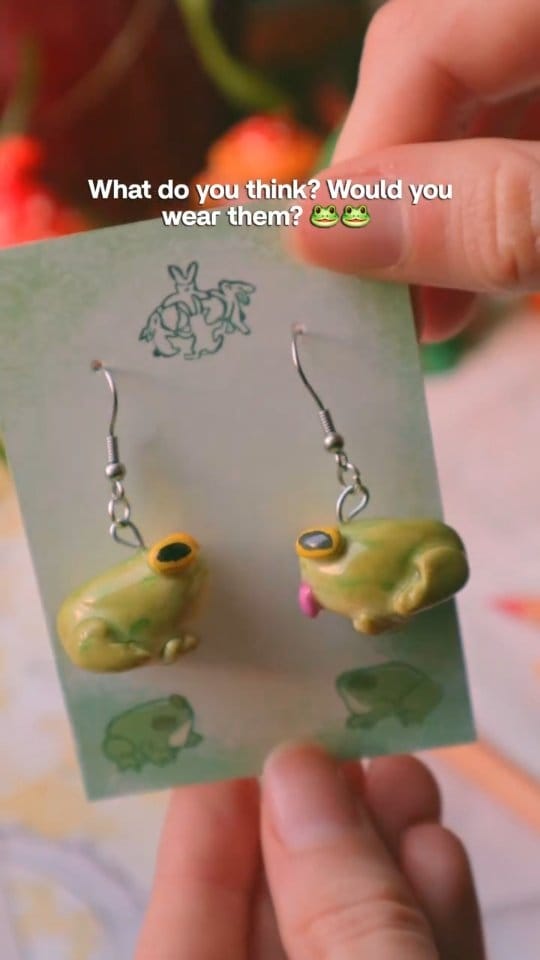 Post 4 by Annika 🐰 | Clay and Crafts on Instagram (video)