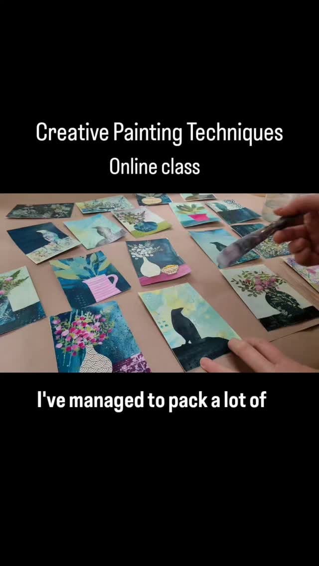 Post 9 by Michelle Nyberg art on Instagram (video)