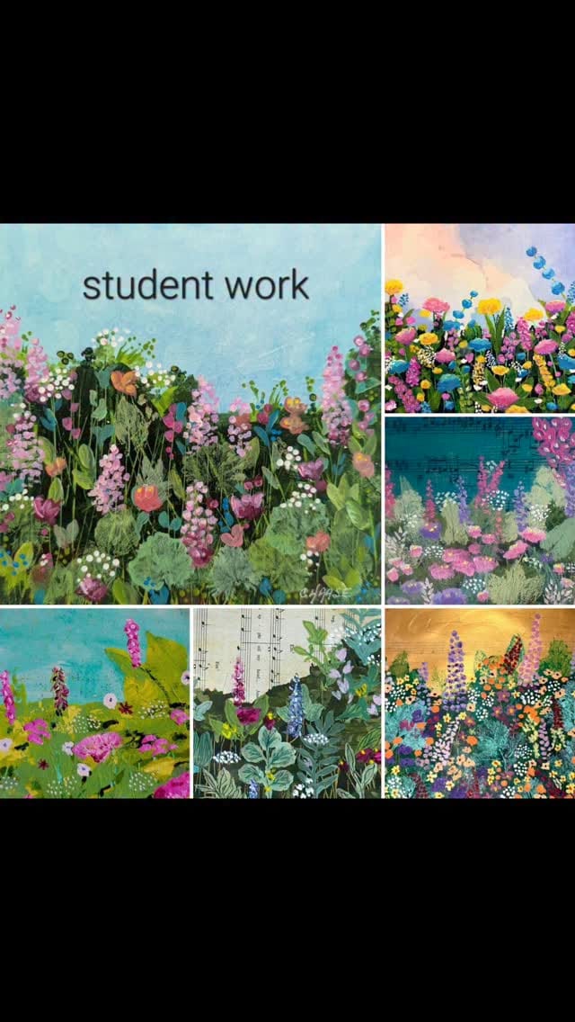 Post 3 by Michelle Nyberg art on Instagram (video)