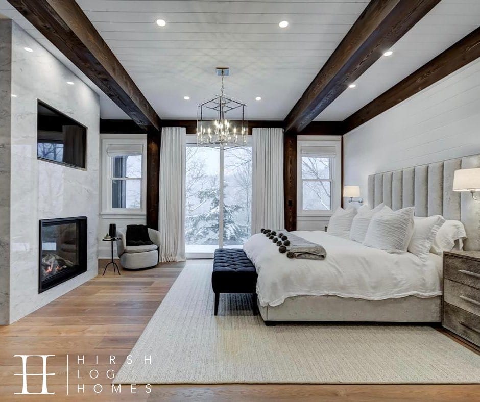 Post 7 by Hirsh Log Homes on Instagram (image)