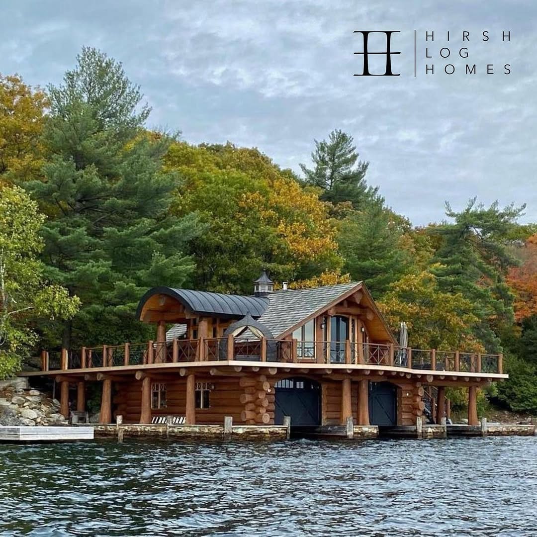 Post 4 by Hirsh Log Homes on Instagram (carousel)