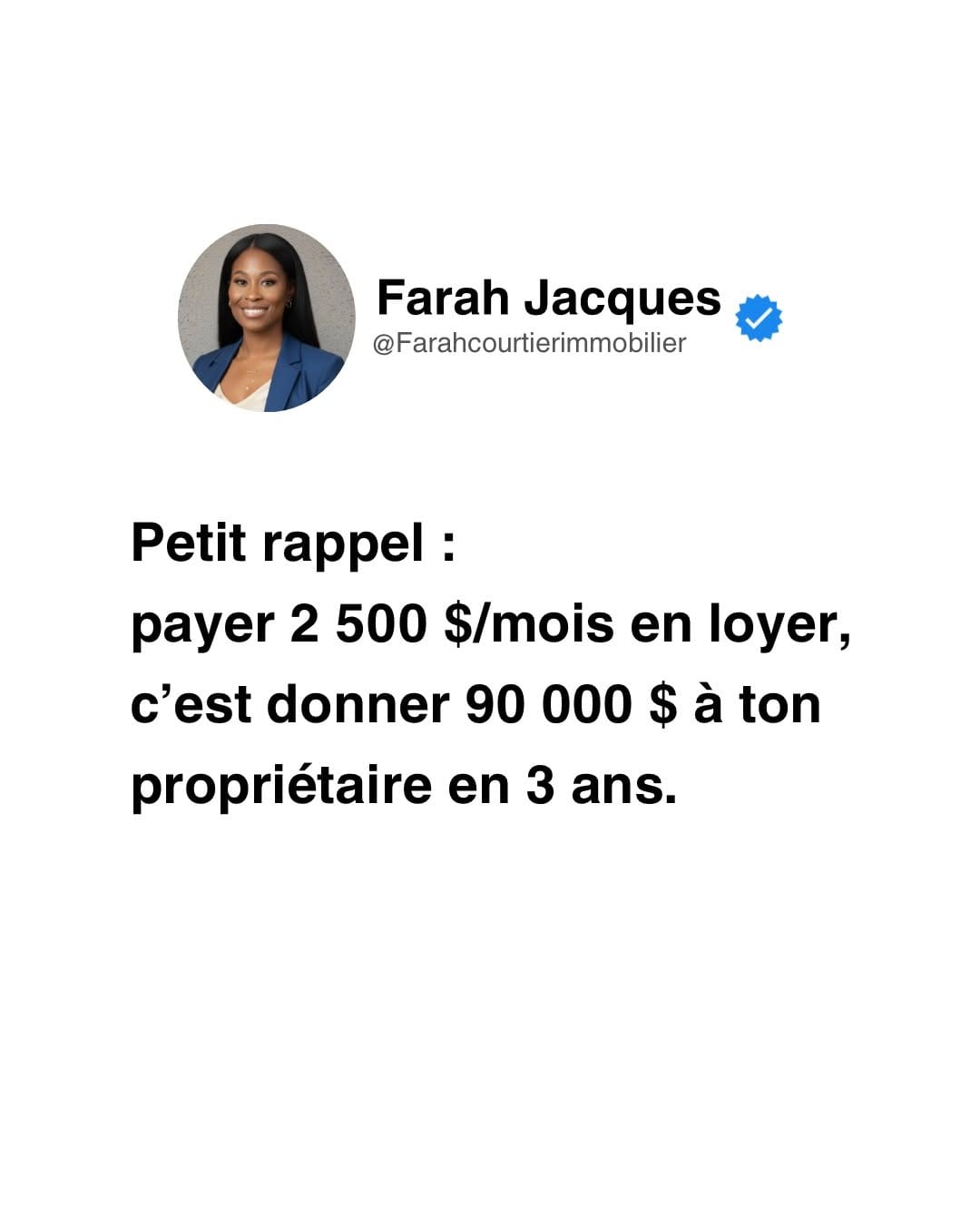 Post 4 by Farah Jacques | Courtier immobilier à Gatineau on Instagram (carousel)