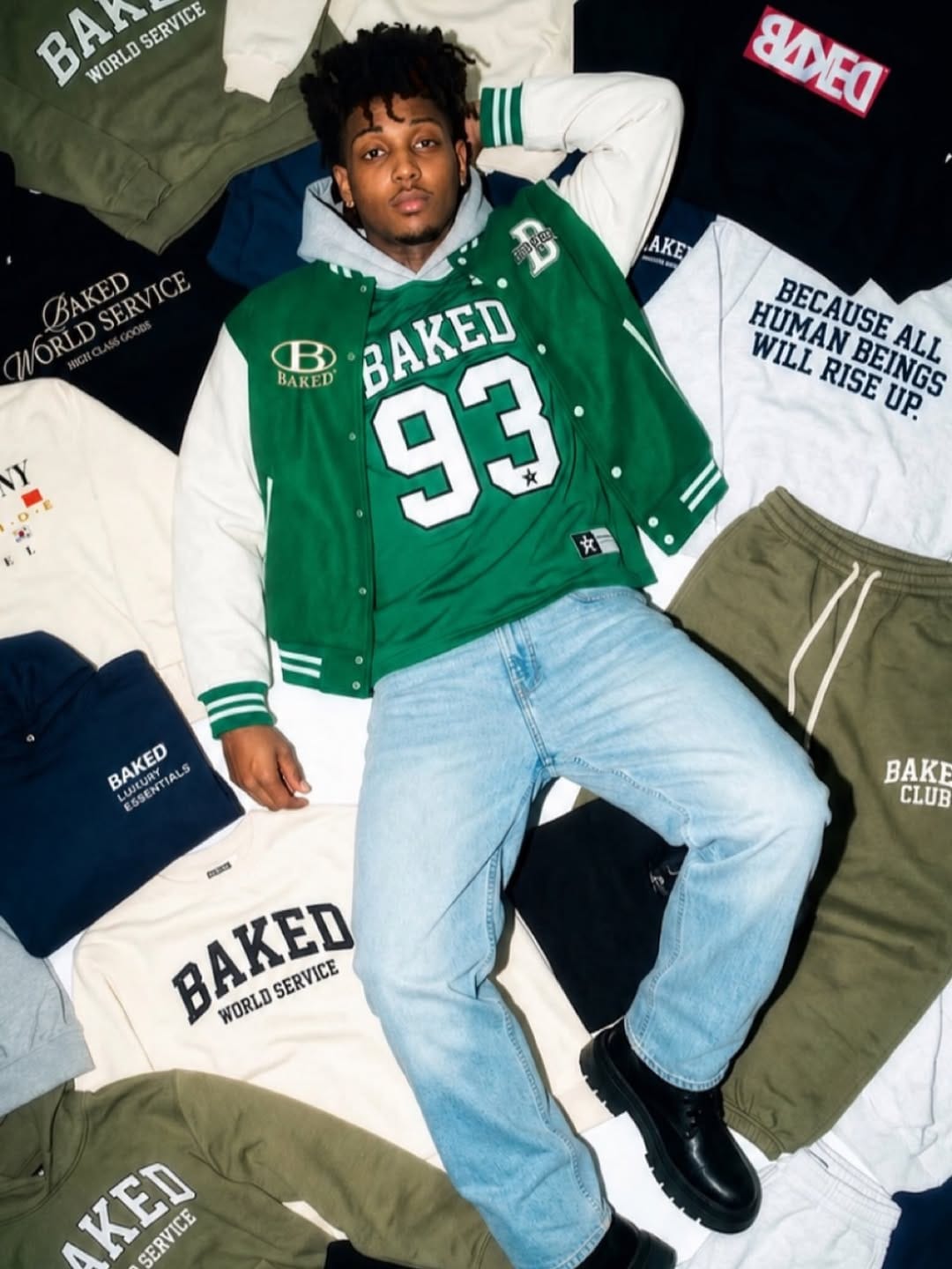 Post 1 by BAKED ® Clothing Company © 💚 on Instagram (image)
