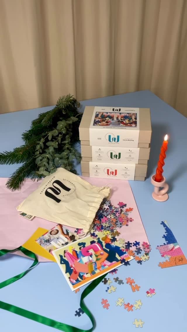 Post 7 by Wonderpieces Puzzle on Instagram (video)