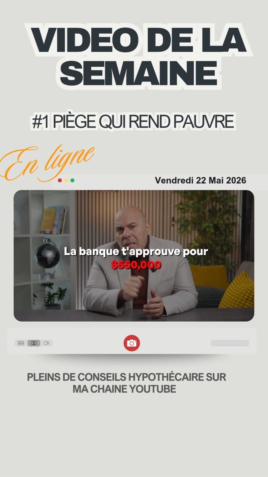 Post 3 by Courtiers Hypothécaires au Canada on Instagram (video)