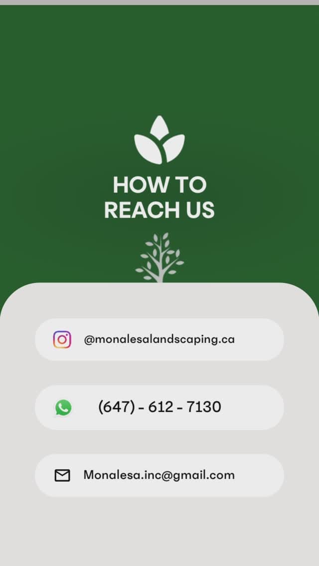 Post 10 by MONALESA LANDSCAPING INC. | Hardscaping Experts. on Instagram (video)