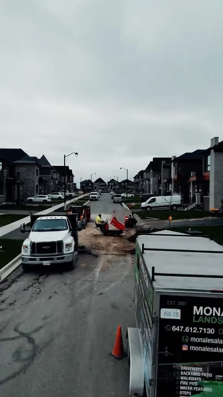 Post 2 by MONALESA LANDSCAPING INC. | Hardscaping Experts. on Instagram (video)