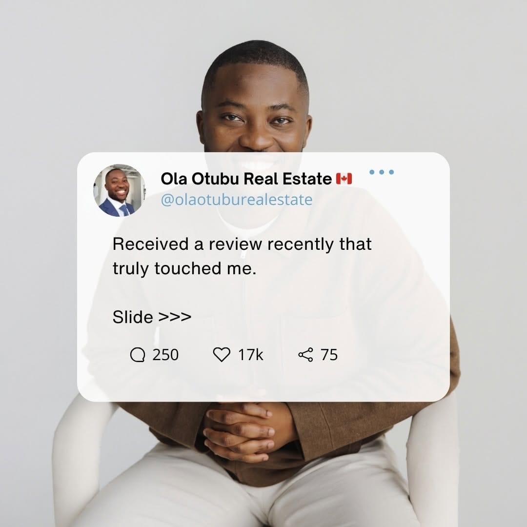 Post 10 by Ola OTUBU 🇨🇦 | GTA Real Estate Agent on Instagram (carousel)