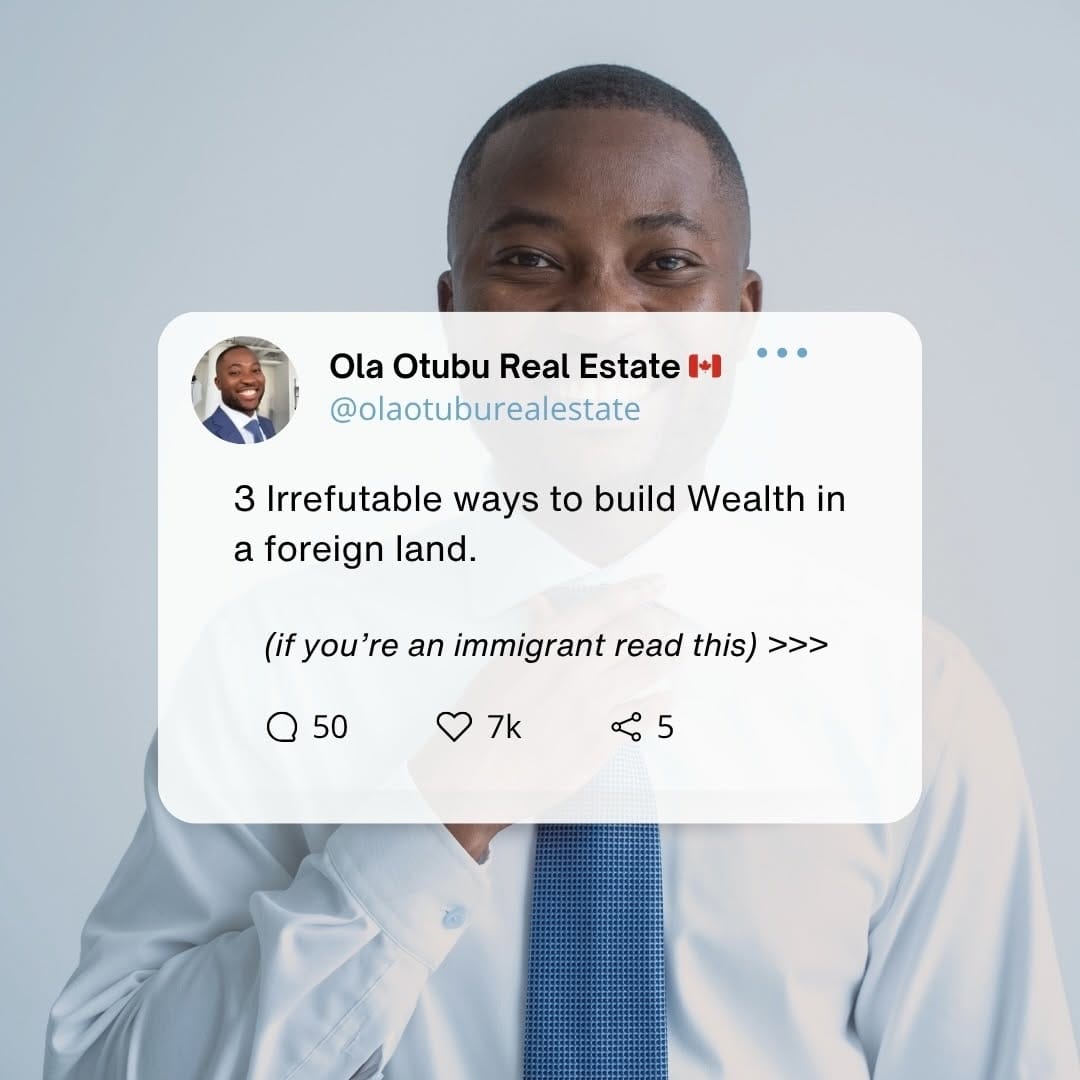 Post 4 by Ola OTUBU 🇨🇦 | GTA Real Estate Agent on Instagram (carousel)