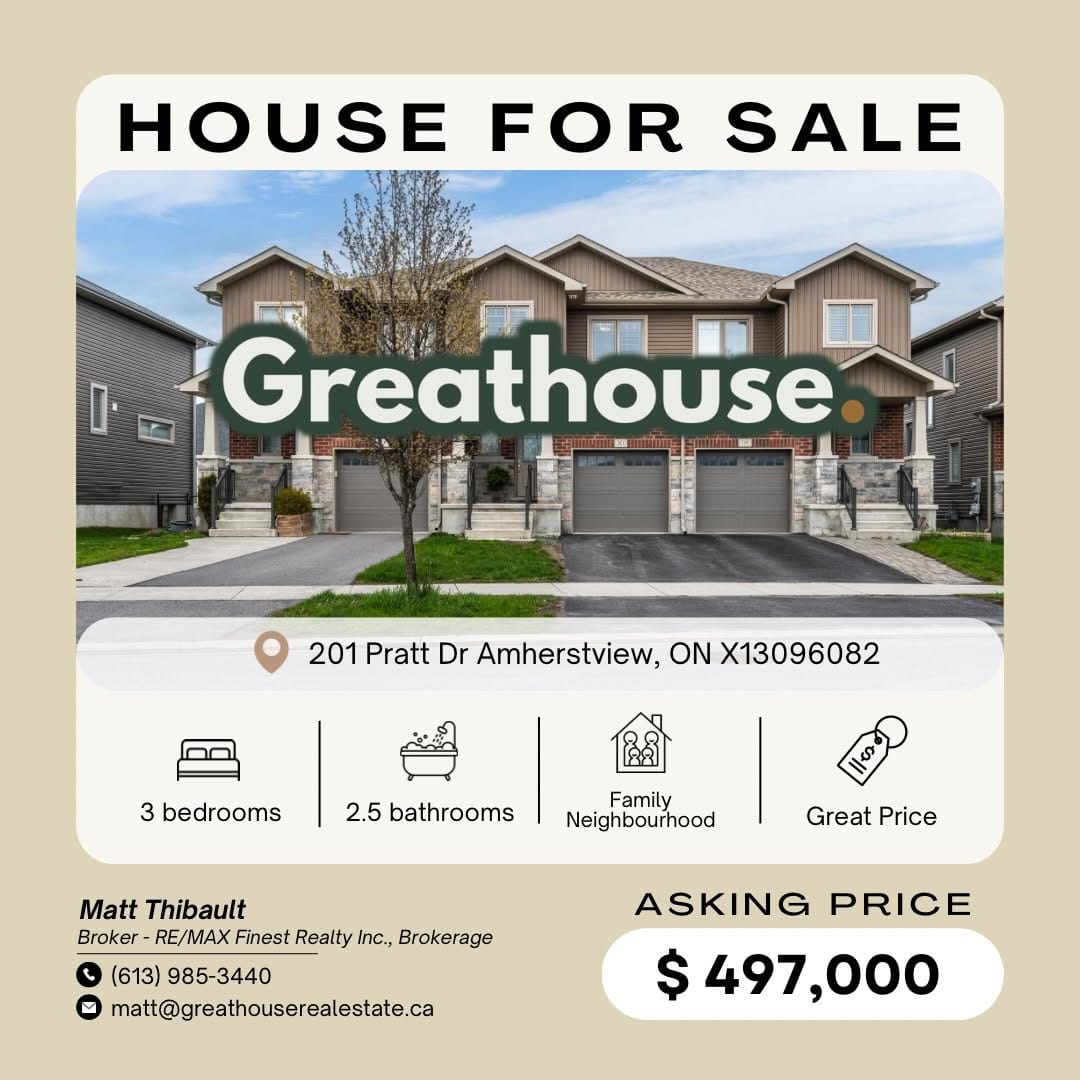 Post 8 by Matt Thibault • Realtor • Kingston, Napanee, Belleville, PEC on Instagram (carousel)