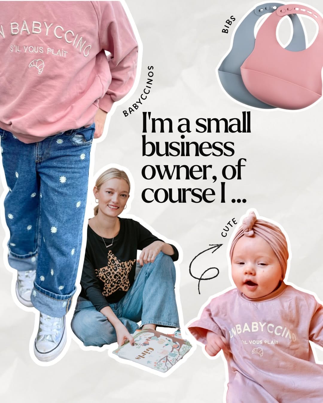 Post 9 by House of Hurrah | The Babyccino Top on Instagram (carousel)