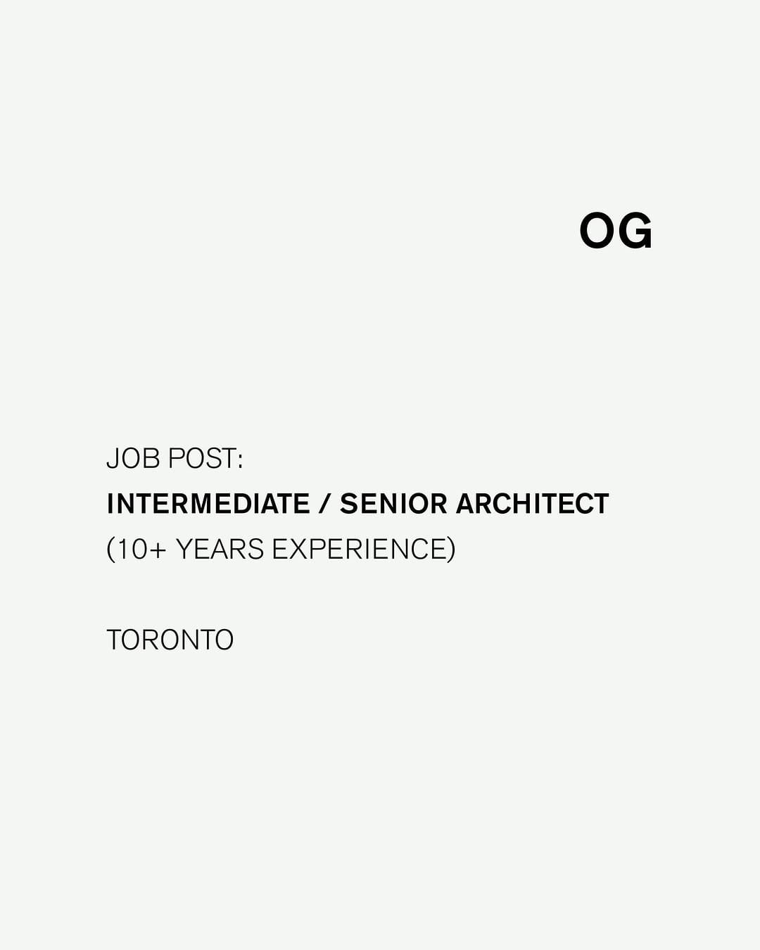 Post 6 by Omar Gandhi Architects on Instagram (image)