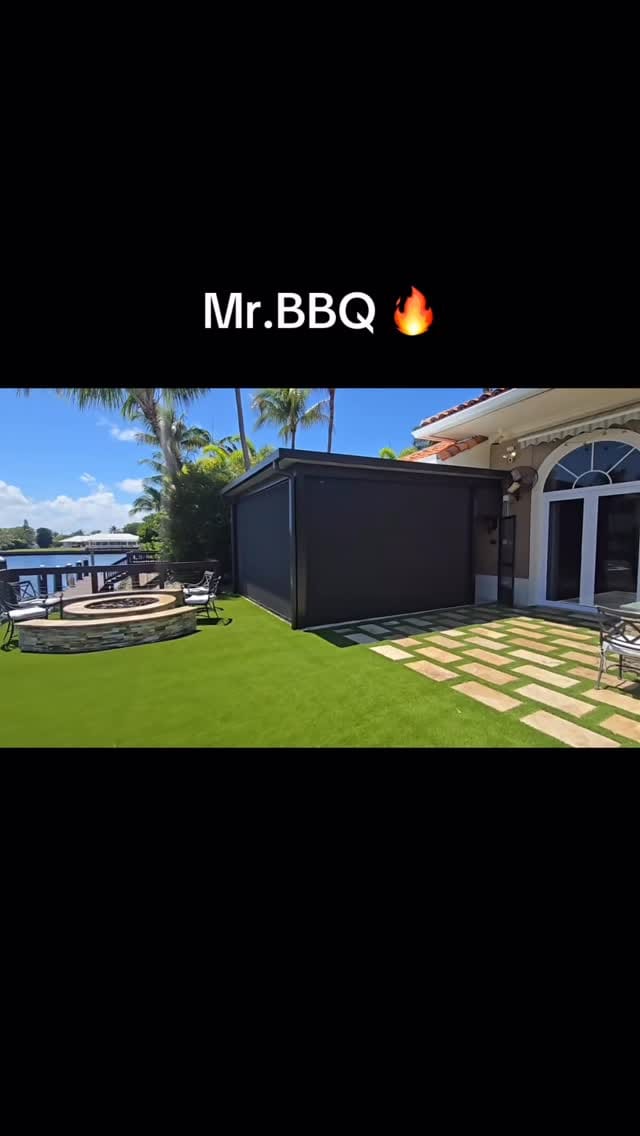 Post 3 by MR.BBQ Outdoor Kitchens LLC on Instagram (video)