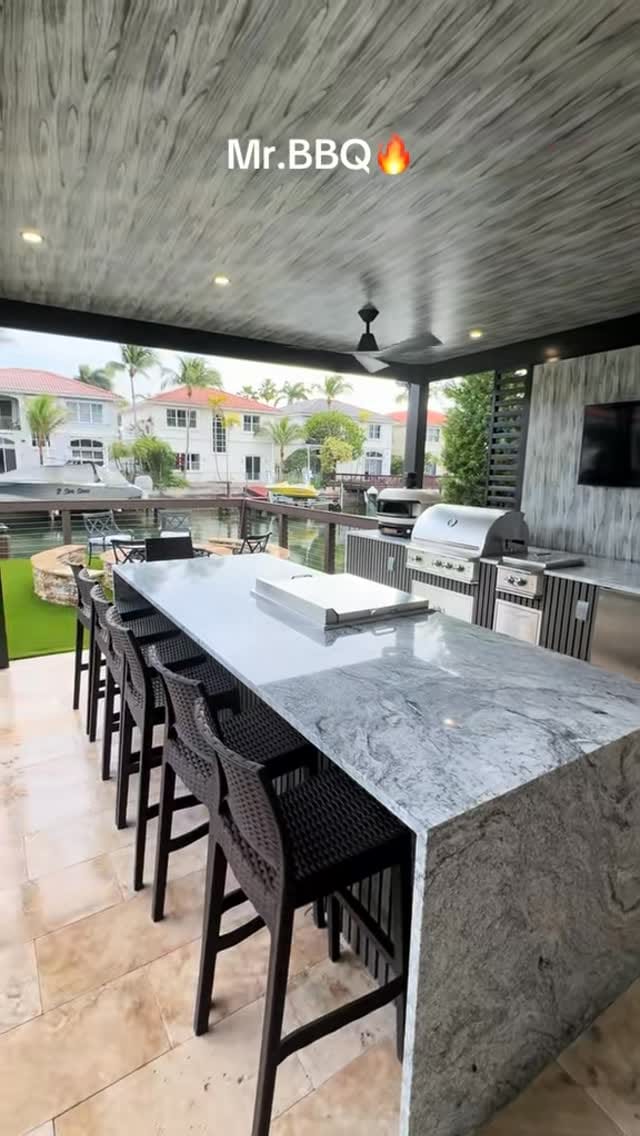 Post 7 by MR.BBQ Outdoor Kitchens LLC on Instagram (video)