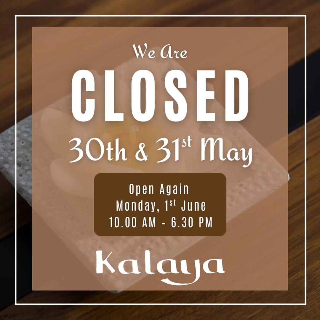 Post 4 by Kalaya Sri Lanka on Instagram (image)