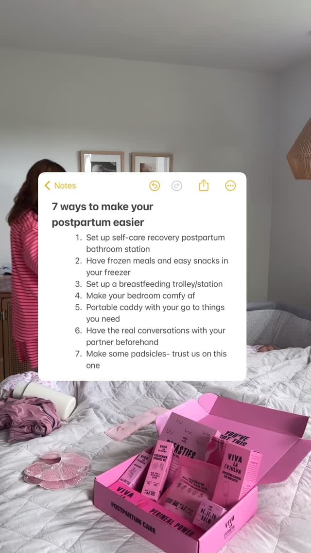 Post 1 by VIVA LA VULVA Postpartum Essentials on Instagram (video)
