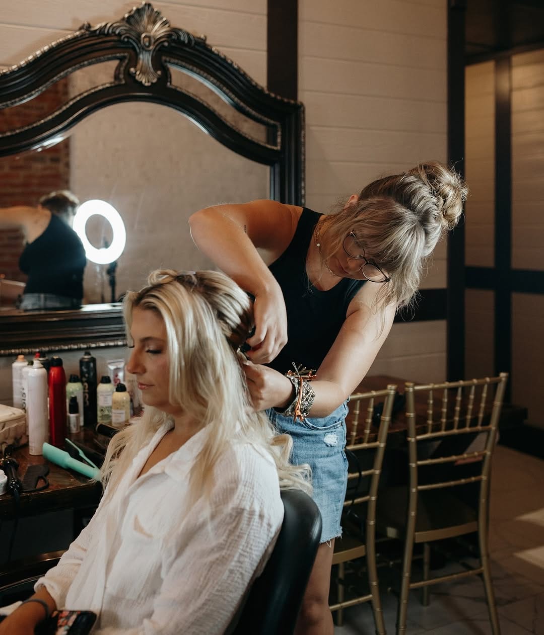 Post 10 by Haley • NC Bridal & Special Occasion Hair & Tutorials on Instagram (image)