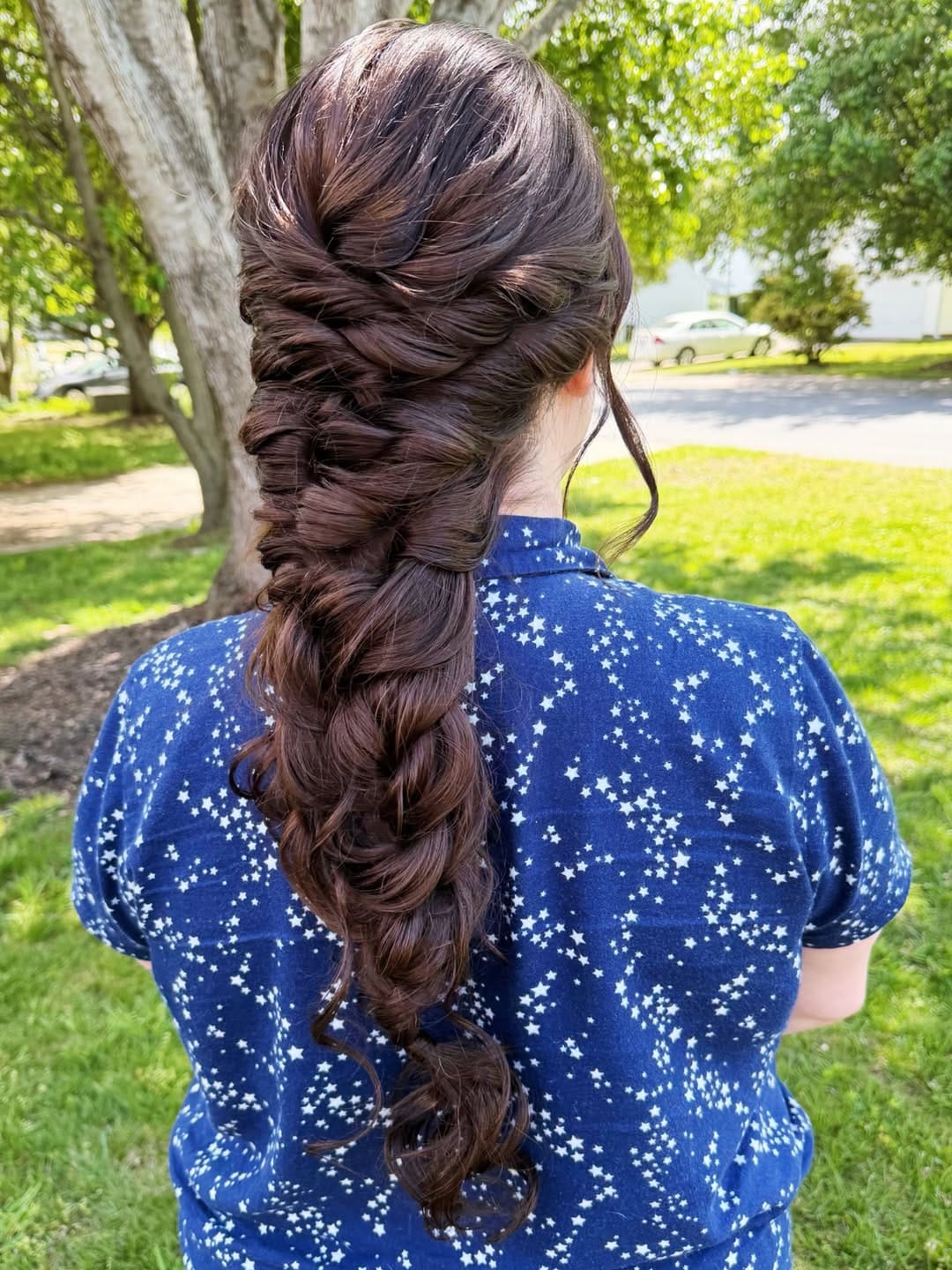 Post 7 by Haley • NC Bridal & Special Occasion Hair & Tutorials on Instagram (image)