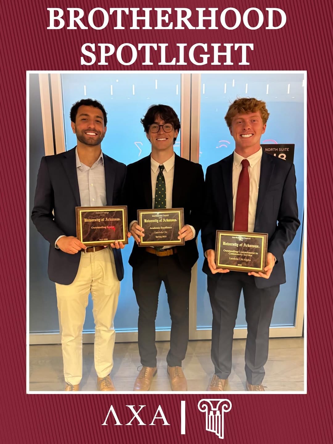 Post 3 by University of Arkansas Lambda Chi Alpha on Instagram (image)