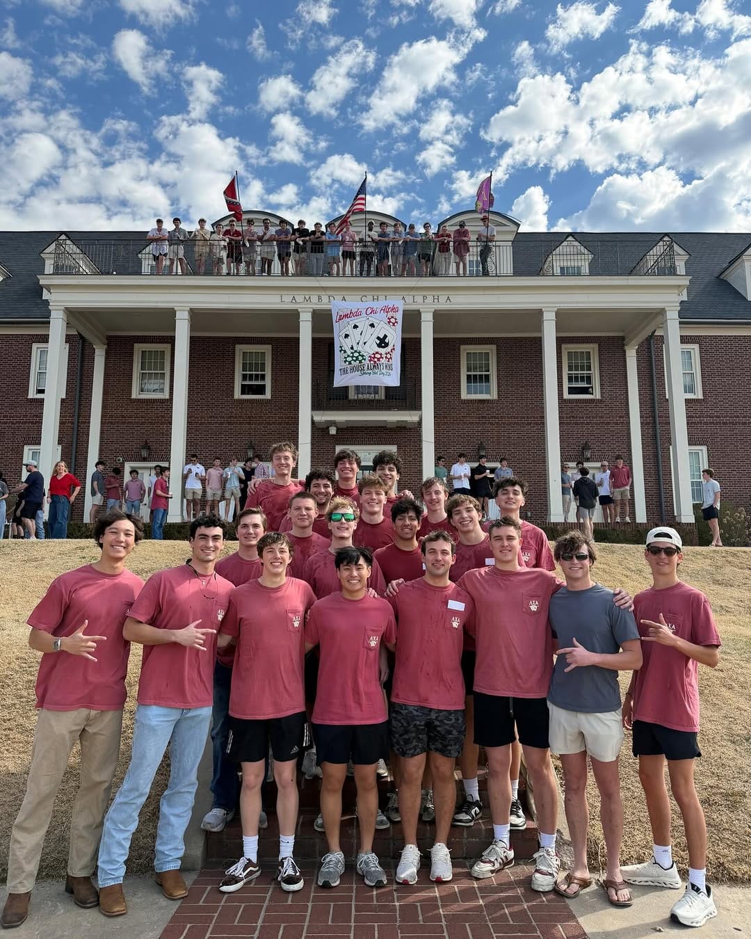 Post 9 by University of Arkansas Lambda Chi Alpha on Instagram (carousel)