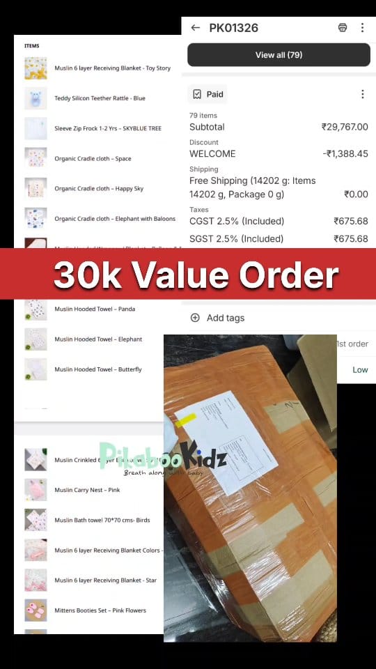 Post 8 by Pikaboo Kidz | Baby products on Instagram (video)