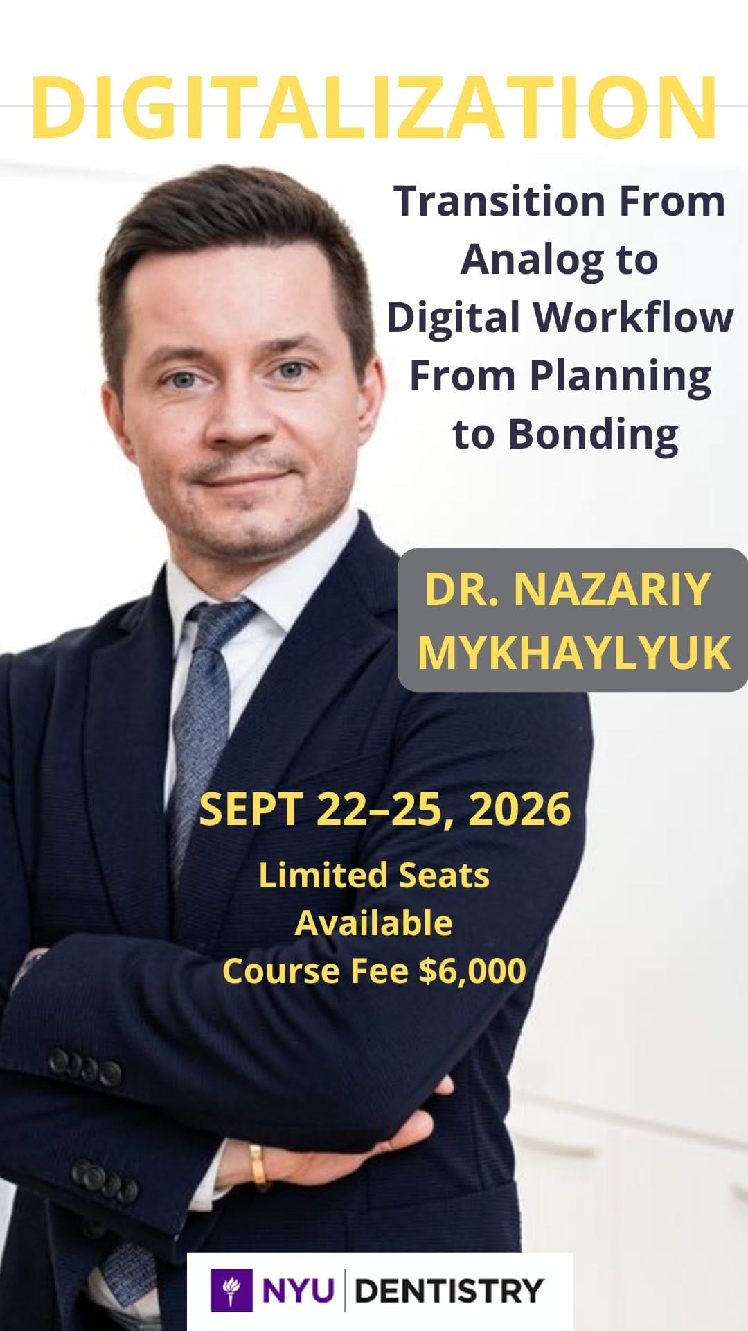 Post 3 by NYU Continuing Dental Education Program on Instagram (video)