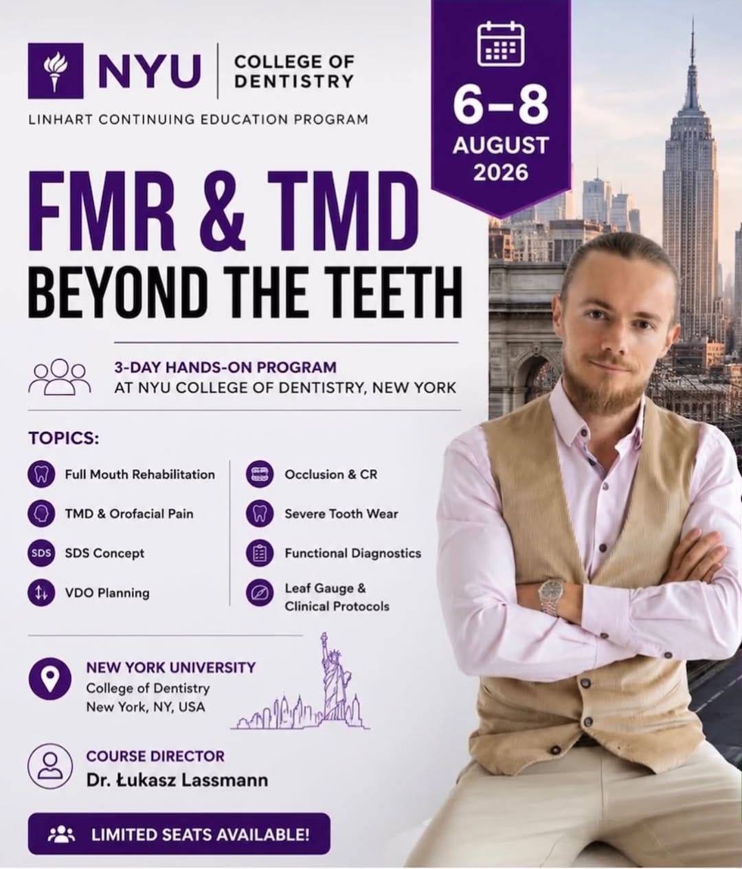 Post 1 by NYU Continuing Dental Education Program on Instagram (image)