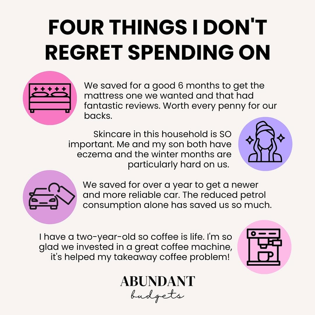 Post 7 by Abundant Budgets (Rebecca) on Instagram (image)