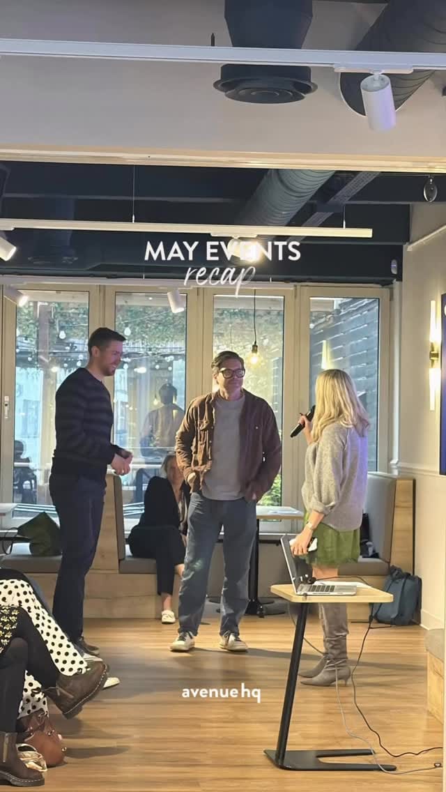 Post 1 by Avenue HQ Offices / Coworking on Instagram (video)