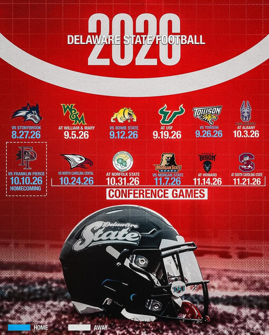 Post 10 by Delaware State Athletics on Instagram (image)