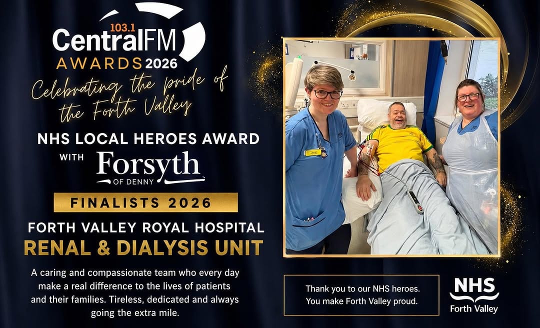 Post 3 by NHS Forth Valley on Instagram (image)