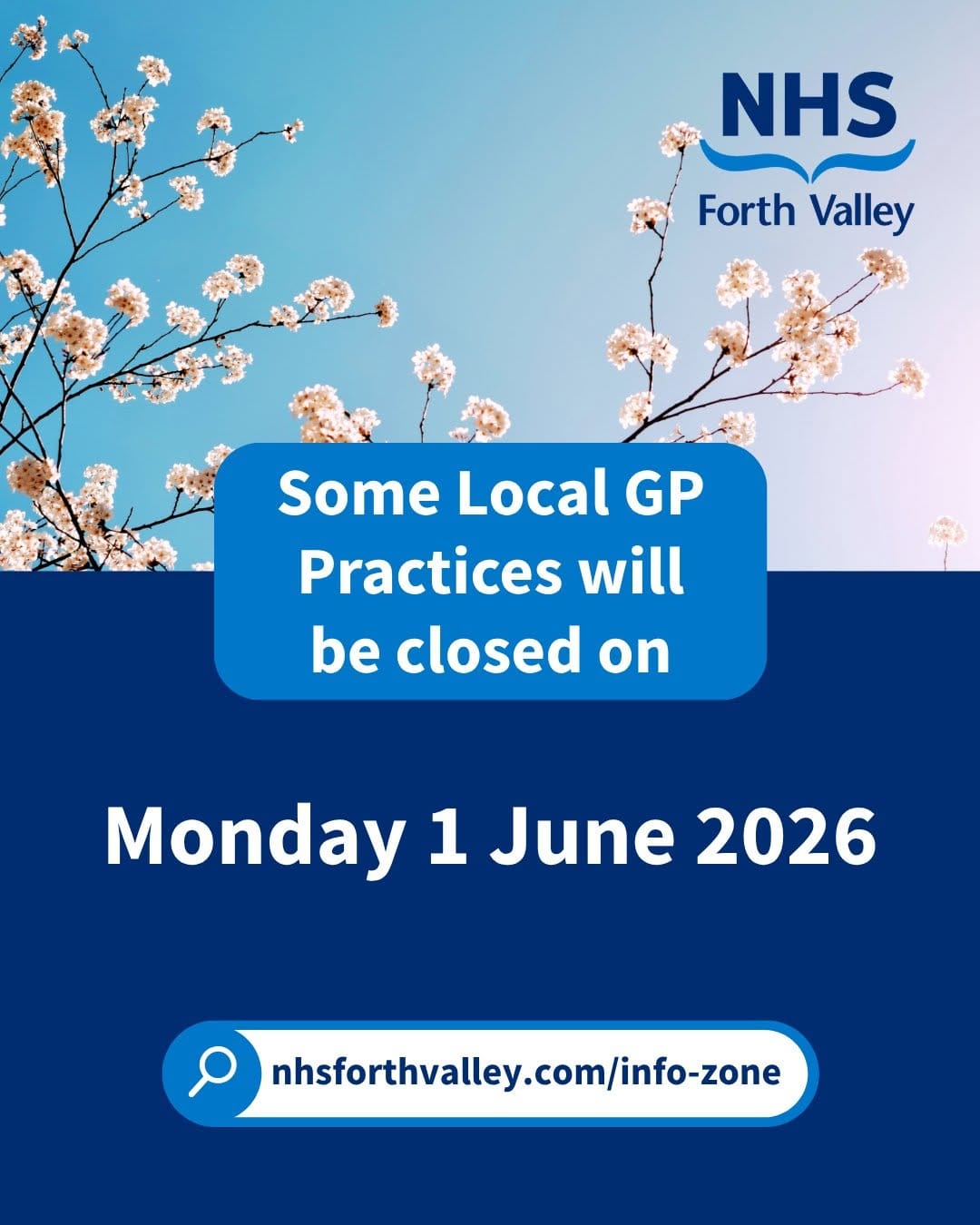 Post 7 by NHS Forth Valley on Instagram (image)