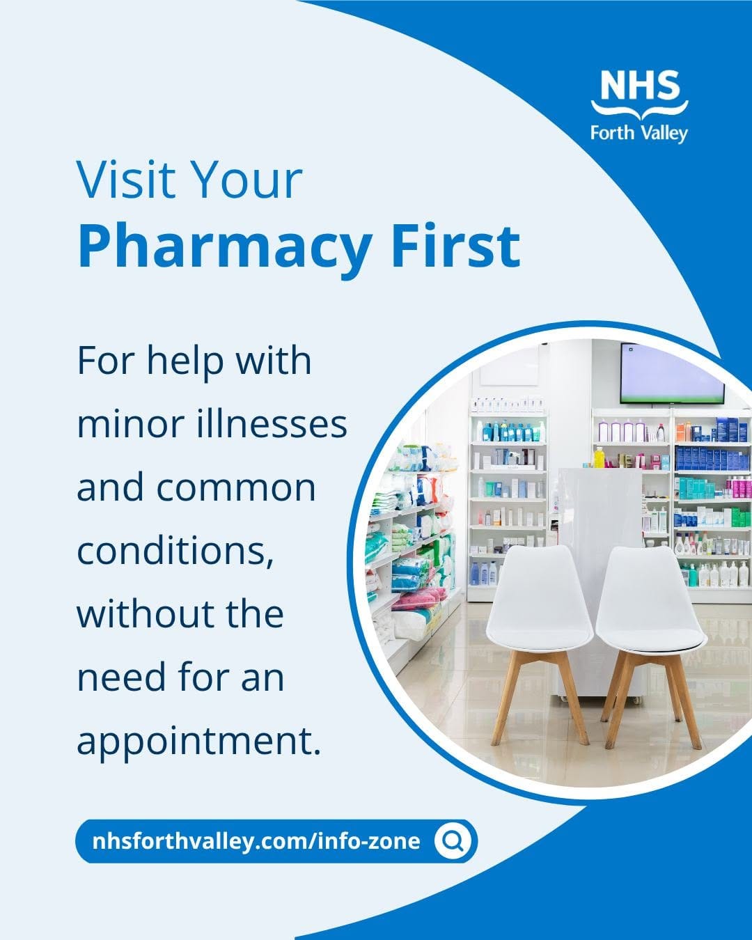 Post 10 by NHS Forth Valley on Instagram (image)