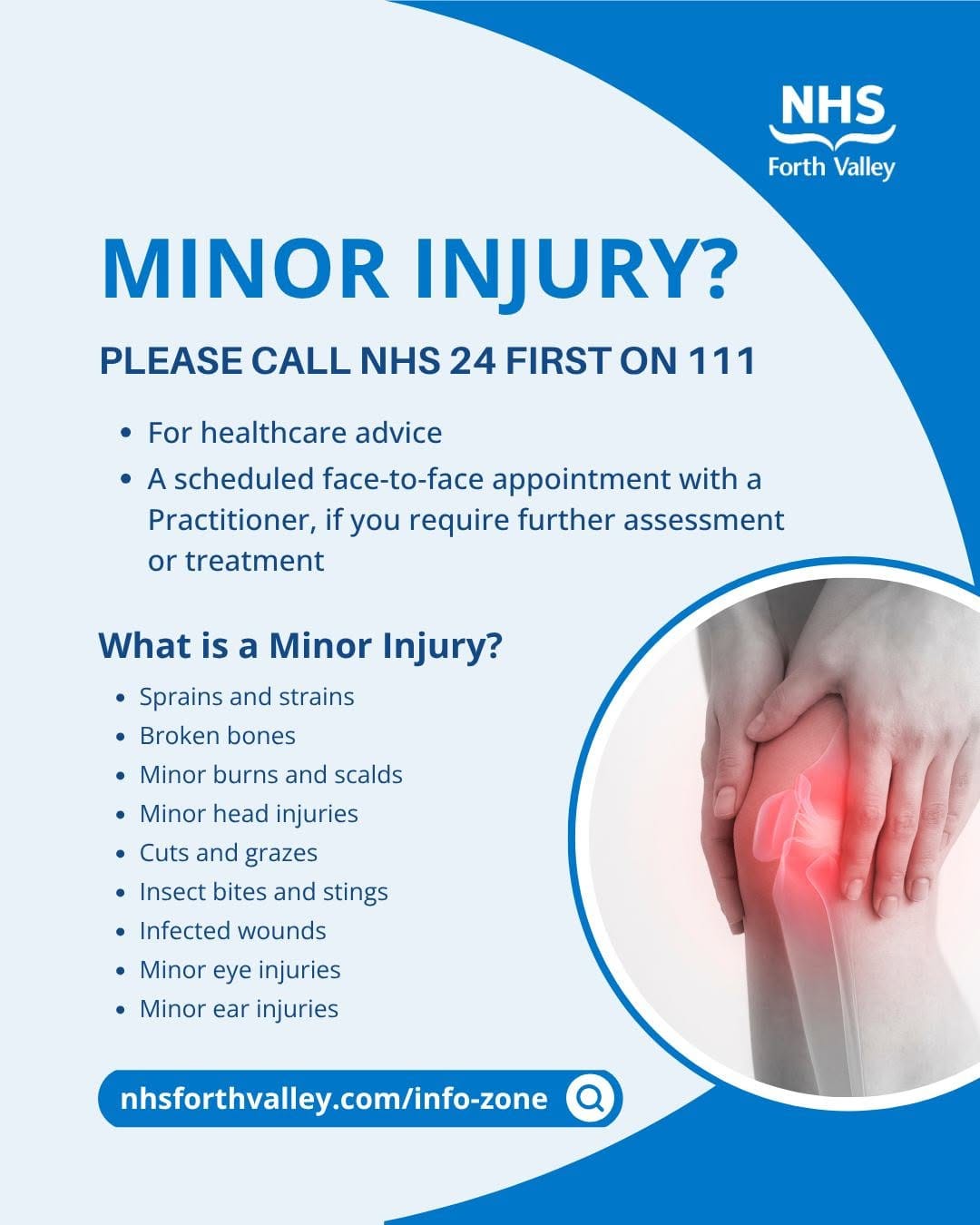 Post 4 by NHS Forth Valley on Instagram (image)