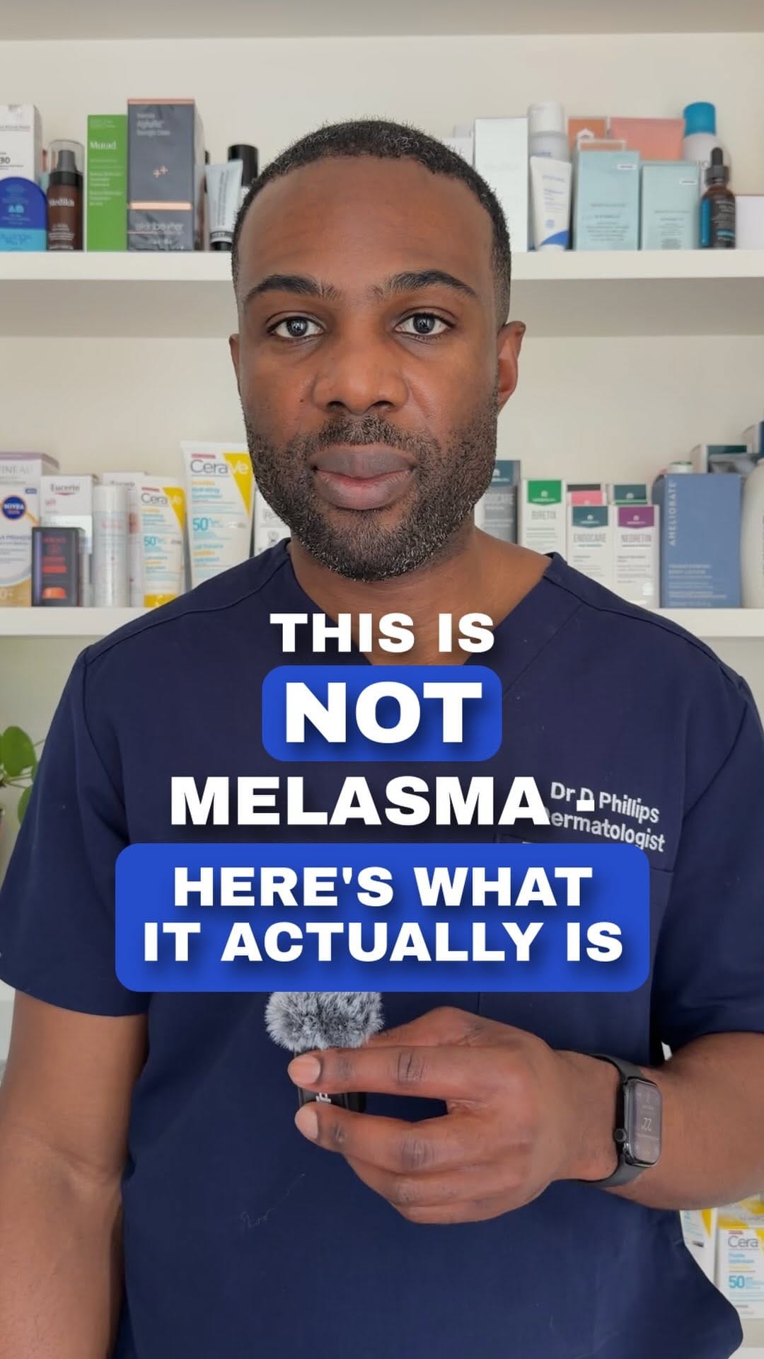 Post 1 by Dr Derrick Phillips | Consultant Dermatologist on Instagram (video)
