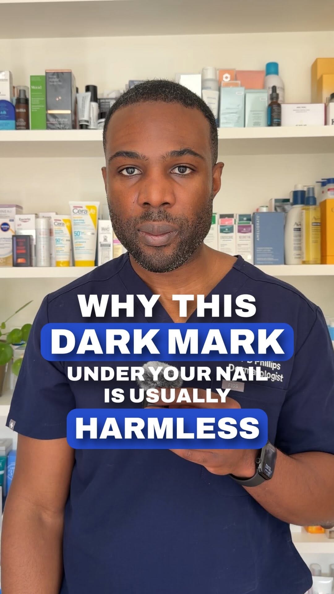 Post 4 by Dr Derrick Phillips | Consultant Dermatologist on Instagram (video)