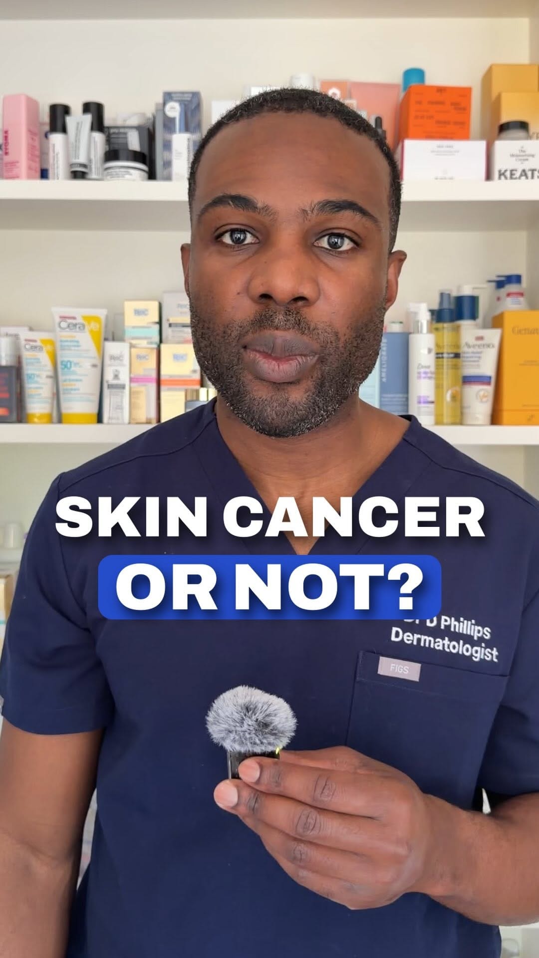 Post 7 by Dr Derrick Phillips | Consultant Dermatologist on Instagram (video)