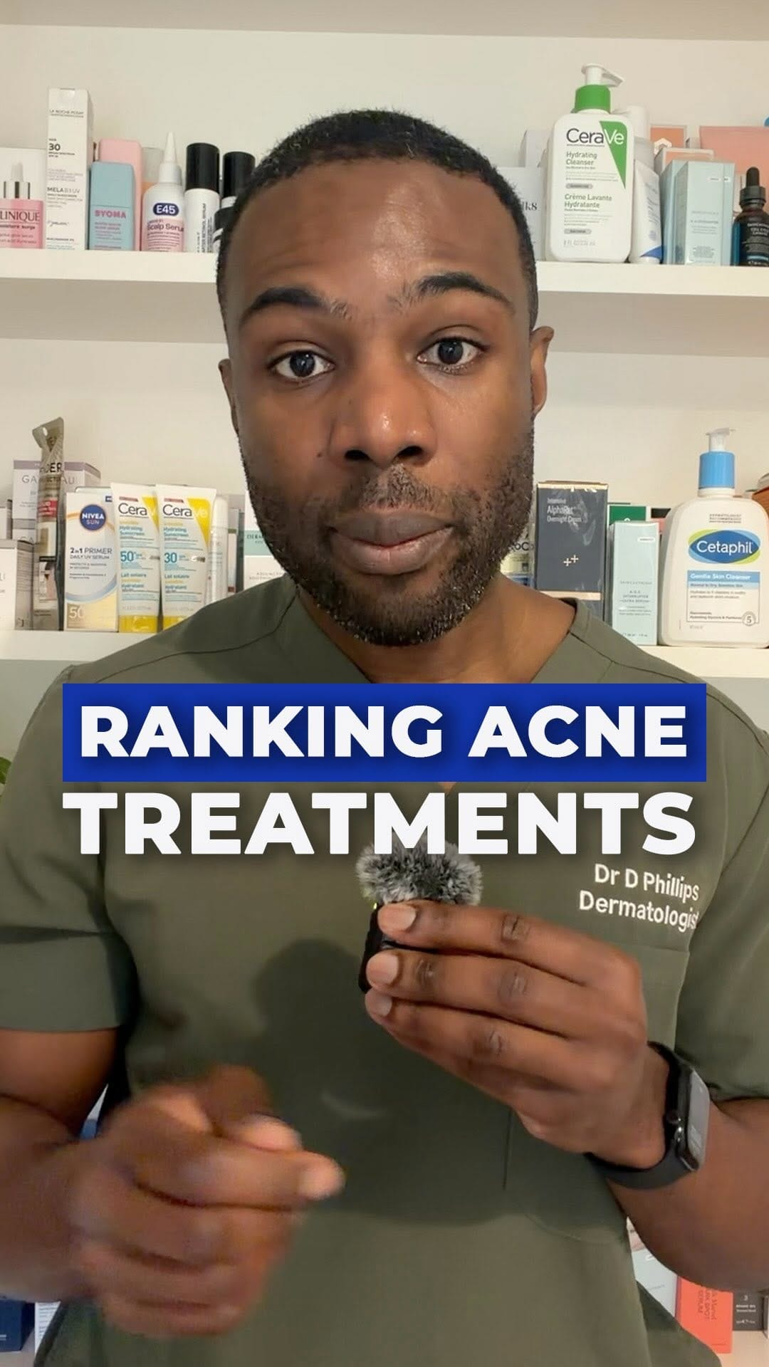 Post 10 by Dr Derrick Phillips | Consultant Dermatologist on Instagram (video)