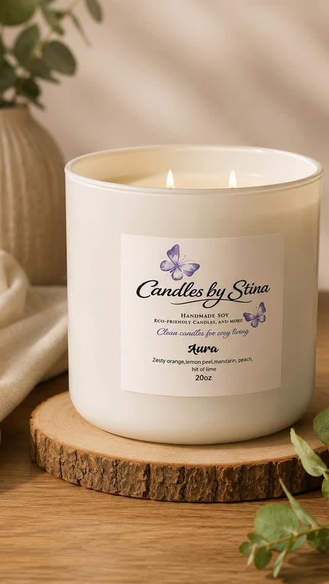 Post 8 by Candles by Stina on Instagram (video)