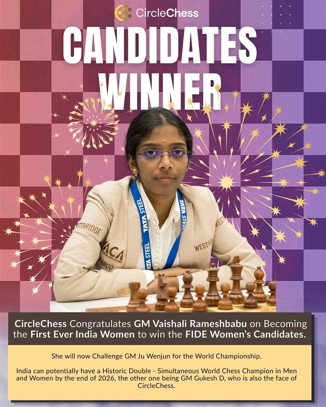 Post 7 by CircleChess on Instagram (image)