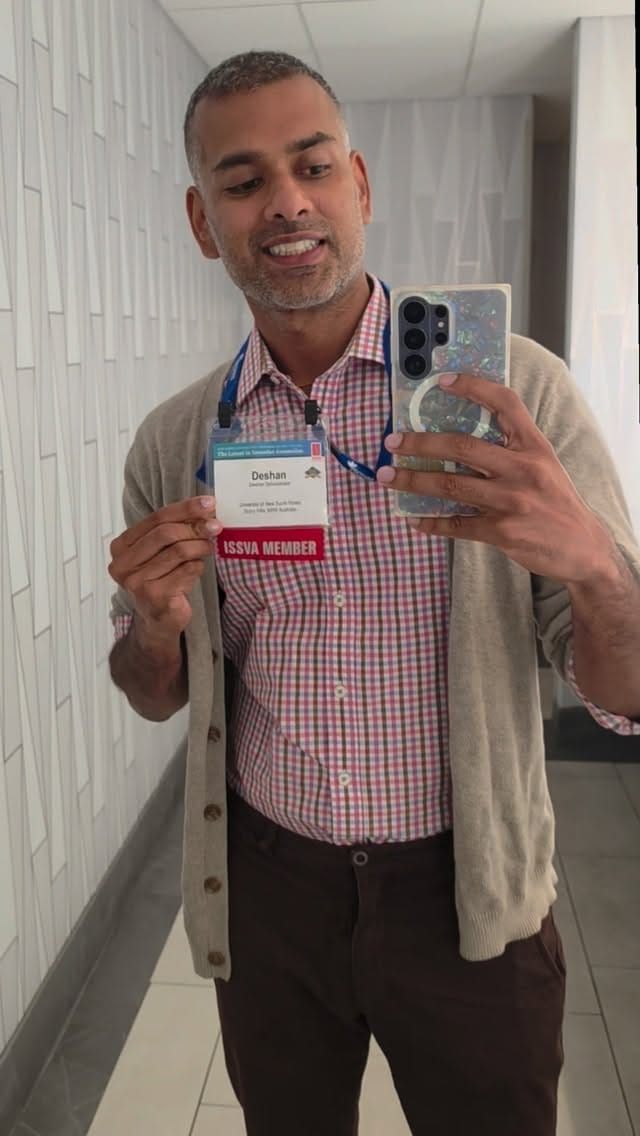 Post 3 by A/Professor Deshan Sebaratnam on Instagram (video)