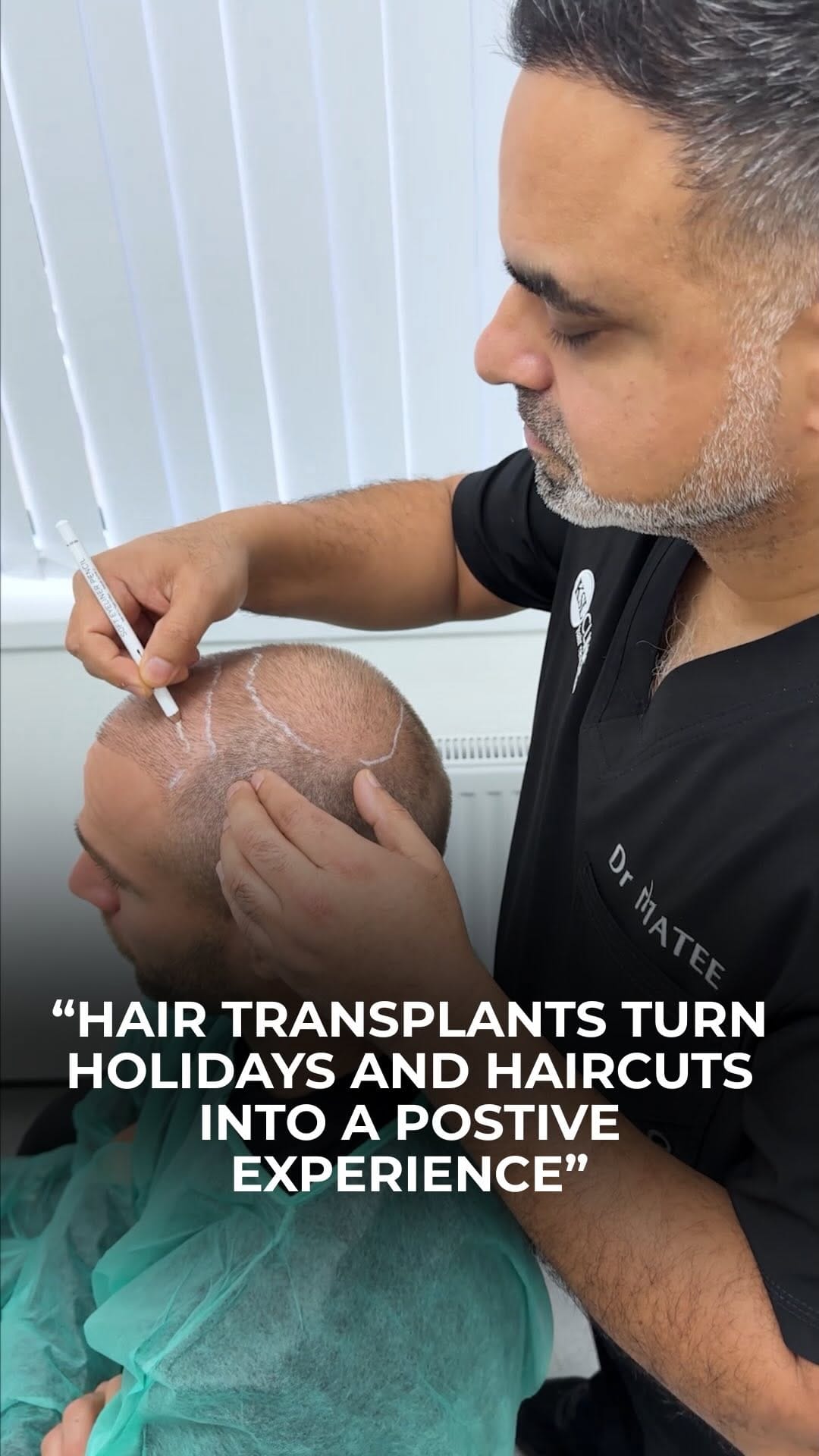 Post 7 by KSL Clinic | Hair Transplant on Instagram (video)
