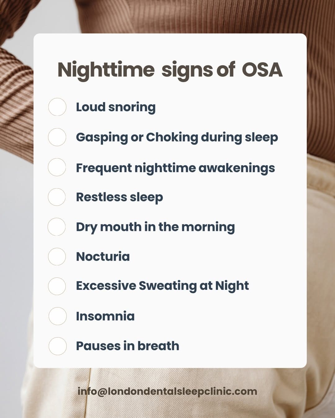 Post 8 by Dr. Clare Simon | Dental sleep medicine on Instagram (carousel)