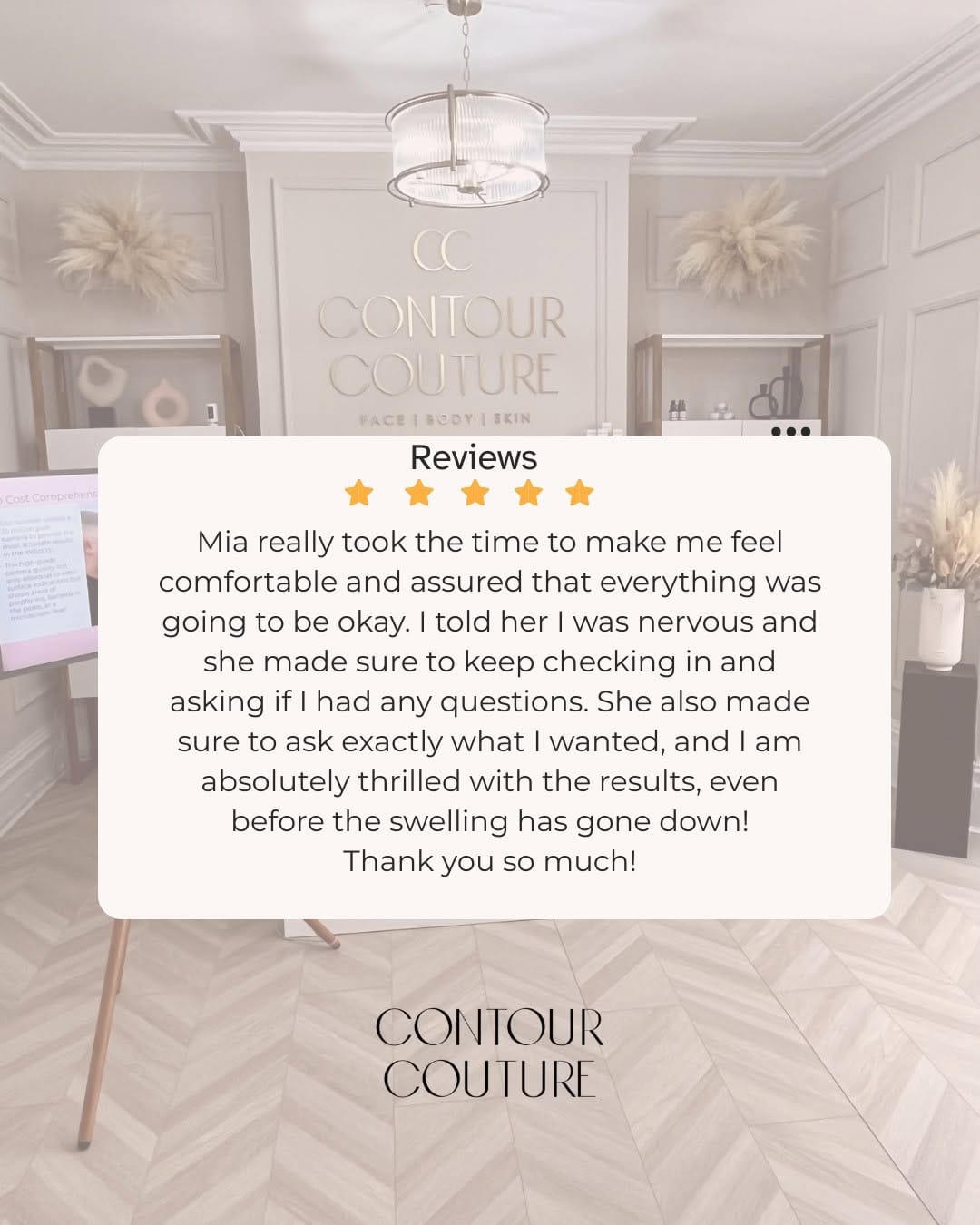Post 8 by Contour Couture Aesthetic Clinics Swindon & Bristol on Instagram (image)