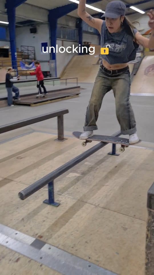Post 1 by Dani Tran | Skateboarding on Instagram (video)
