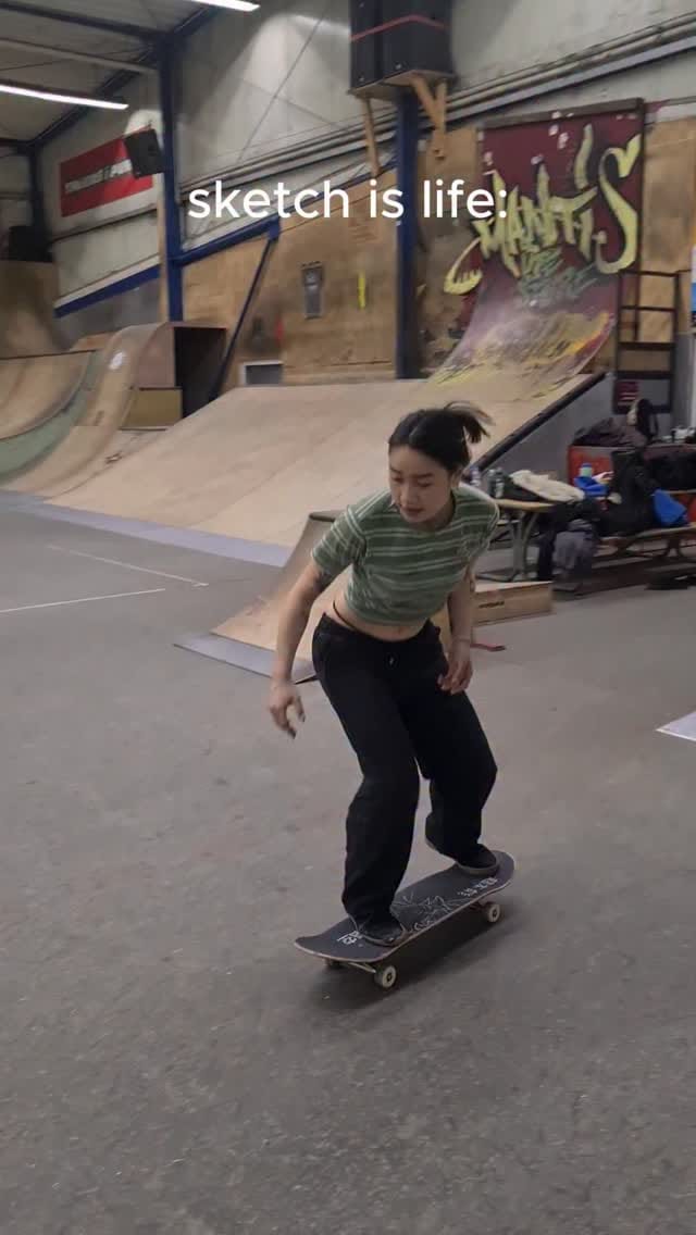 Post 10 by Dani Tran | Skateboarding on Instagram (video)