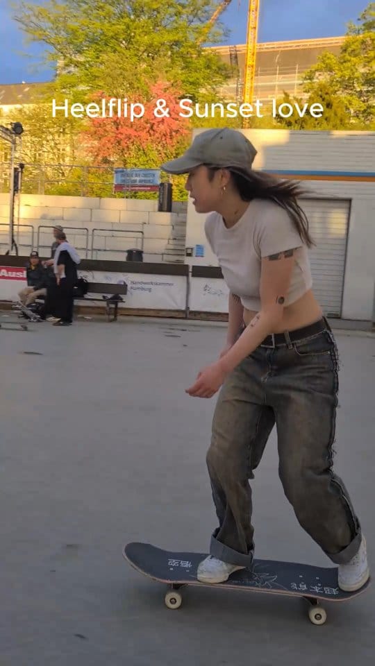 Post 6 by Dani Tran | Skateboarding on Instagram (video)