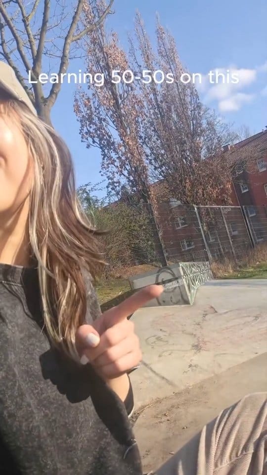 Post 8 by Dani Tran | Skateboarding on Instagram (video)