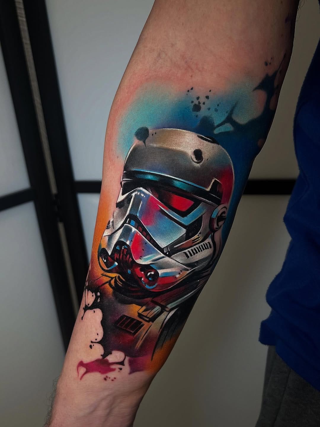 Post 2 by Silvia ~ colorful tattoos on Instagram (carousel)