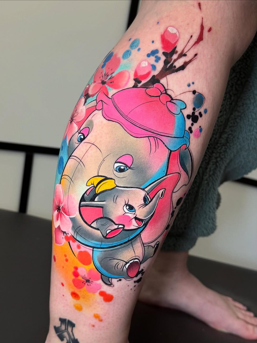 Post 6 by Silvia ~ colorful tattoos on Instagram (carousel)